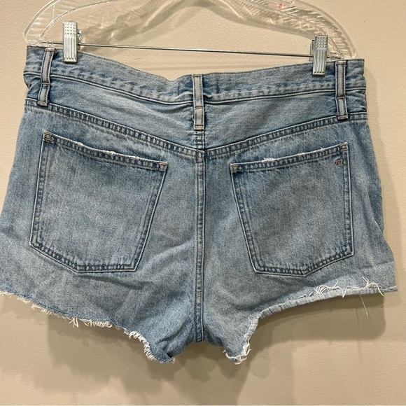 Madewell Relaxed Denim Shorts High Rise Women’s Size 29 - Picture 9 of 12